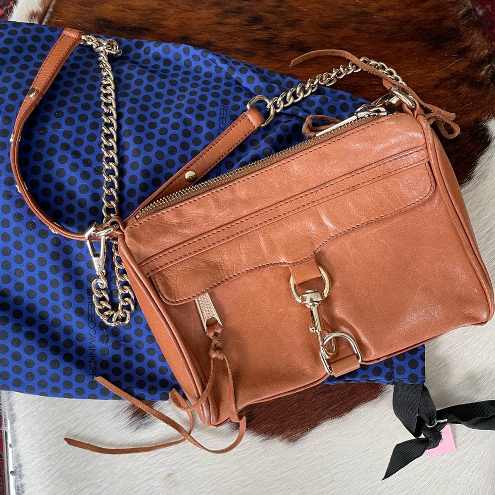 Rebecca Minkoff Brown Leather Crossbody Bag